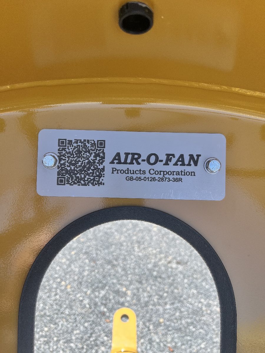 GB-36R 500 GAL REV FAN SPRYR